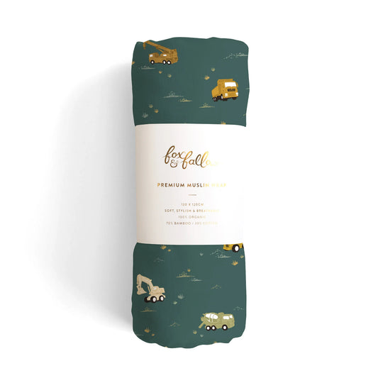 FOX & FALLOW PREMIUM MUSLIN WRAP - TRUCKS