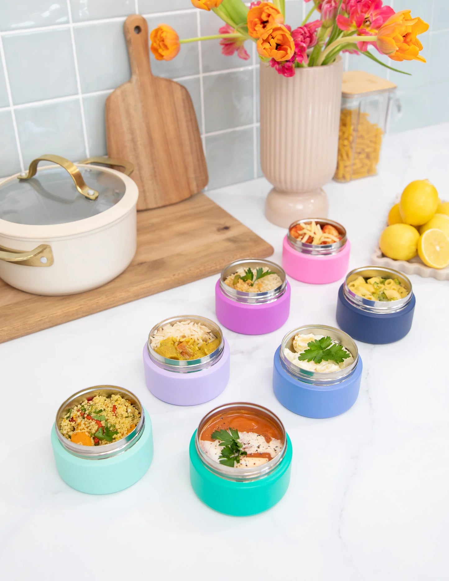 MONTIICO INSULATED FOOD JAR 200ML - FLOSS
