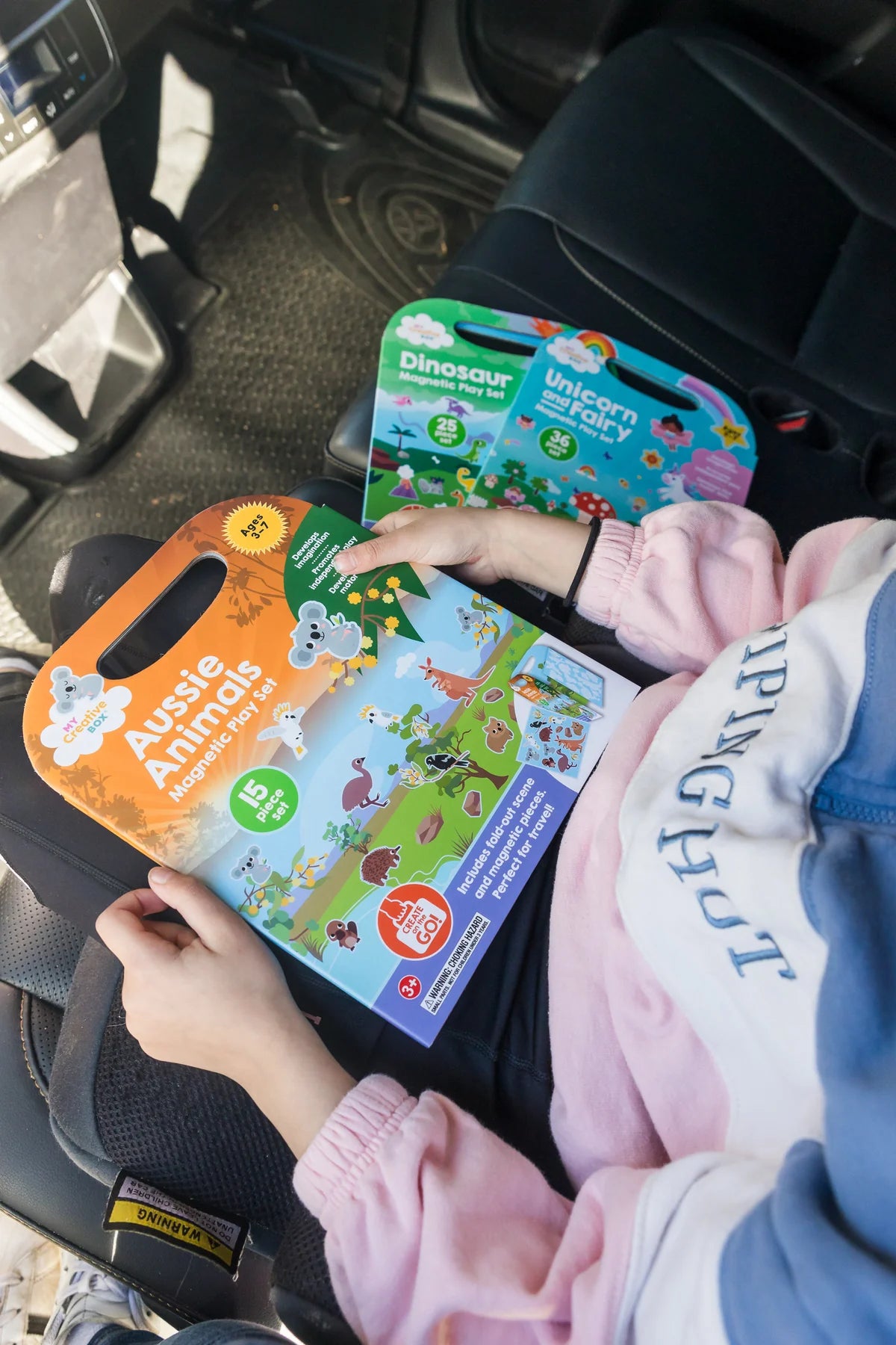 MY CREATIVE BOX - MAGNETIC PLAY SET - AUSSIE ANIMALS