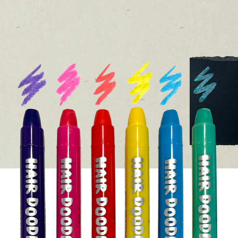 OOLY NON-TOXIC HAIR DOODLERS