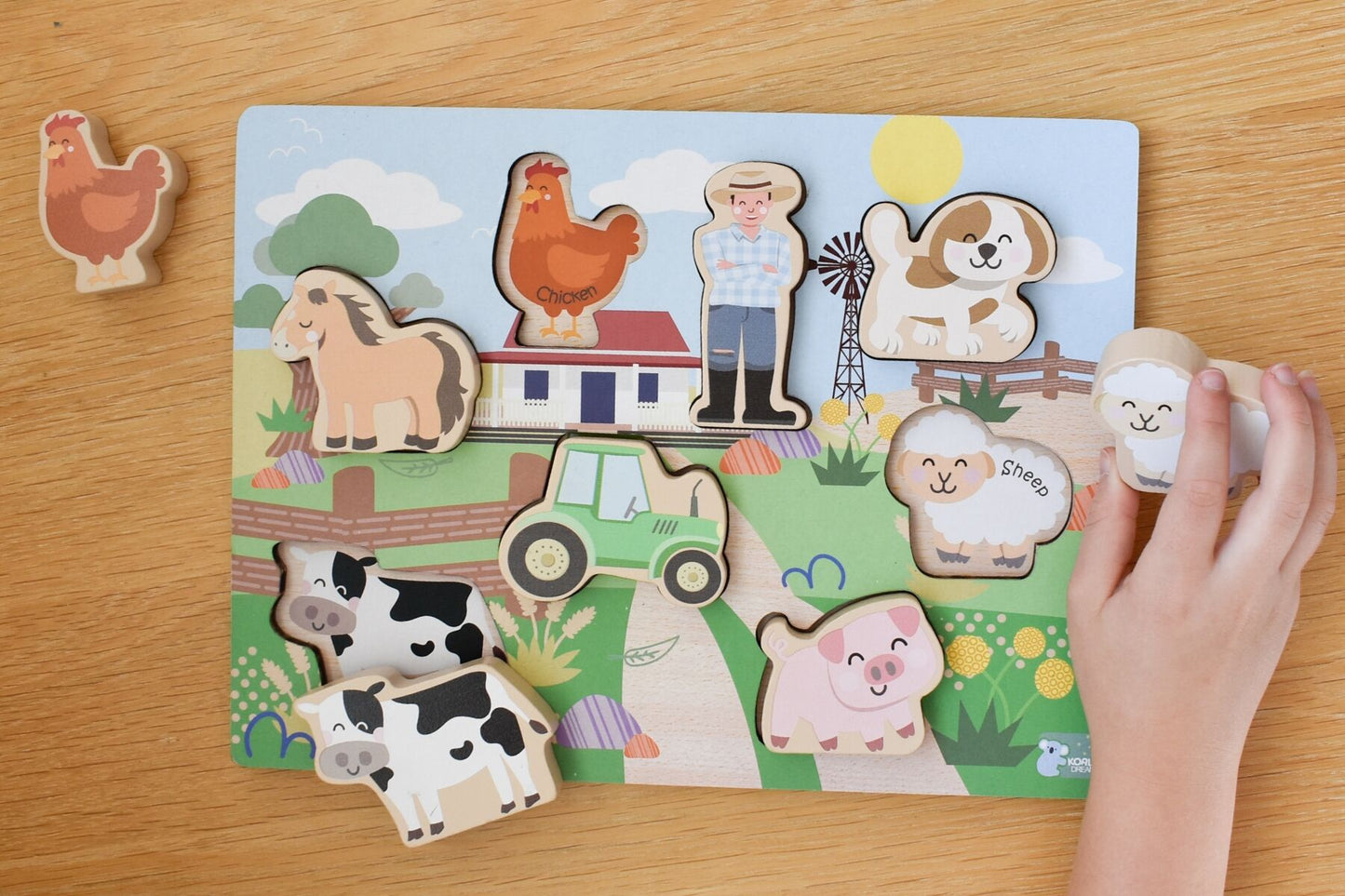 KOALA DREAM CHUNKY PUZZLE - AUSSIE FARM