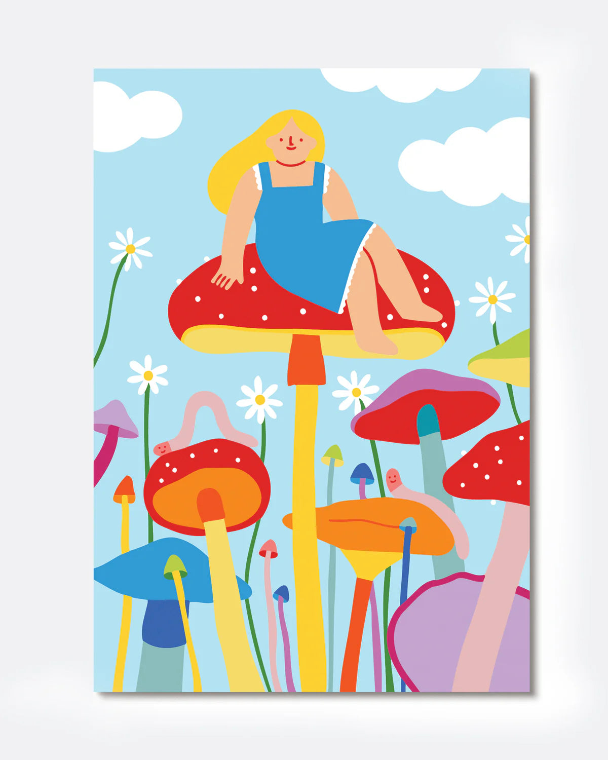 JOURNEY OF SOMETHING KIDS PAINT BY NUMBERS - MUSHROOM DREAMING