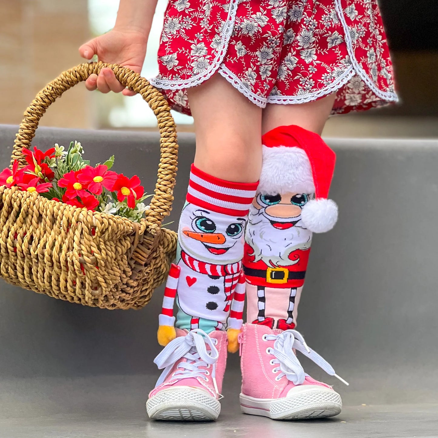 MADMIA SOCKS - SANTA & SNOWMAN TODDLER