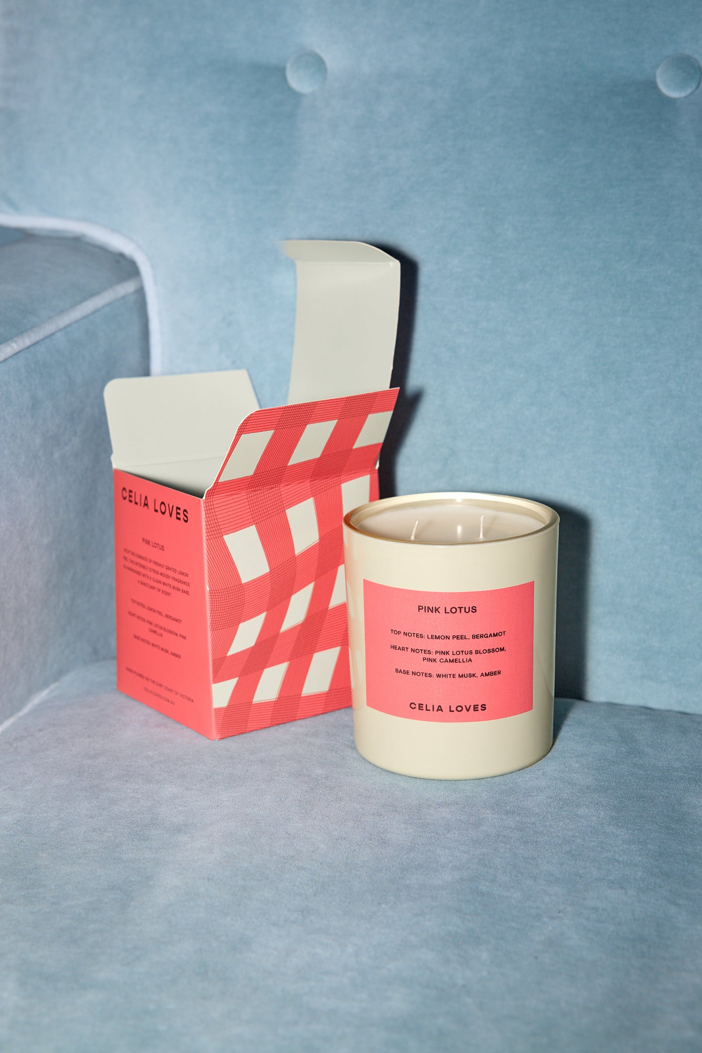 CELIA LOVES CANDLE - PINK LOTUS