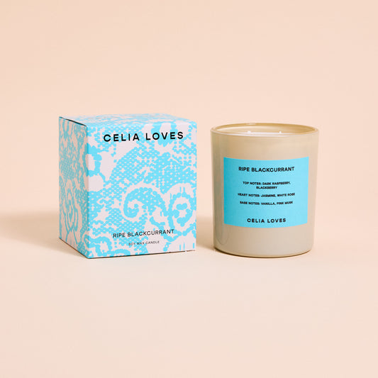 CELIA LOVES CANDLE - RIPE BLACKCURRANT