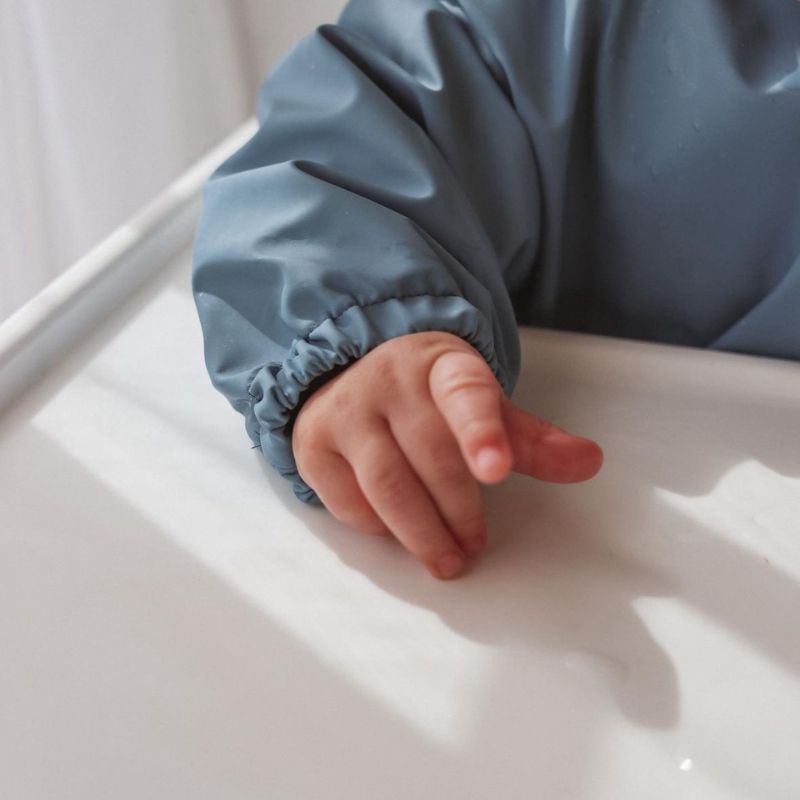 ALL 4 ELLA - LONG SLEEVE BIB - BLUE