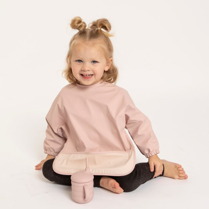 ALL 4 ELLA - NLONG SLEEVE BIB - PINK