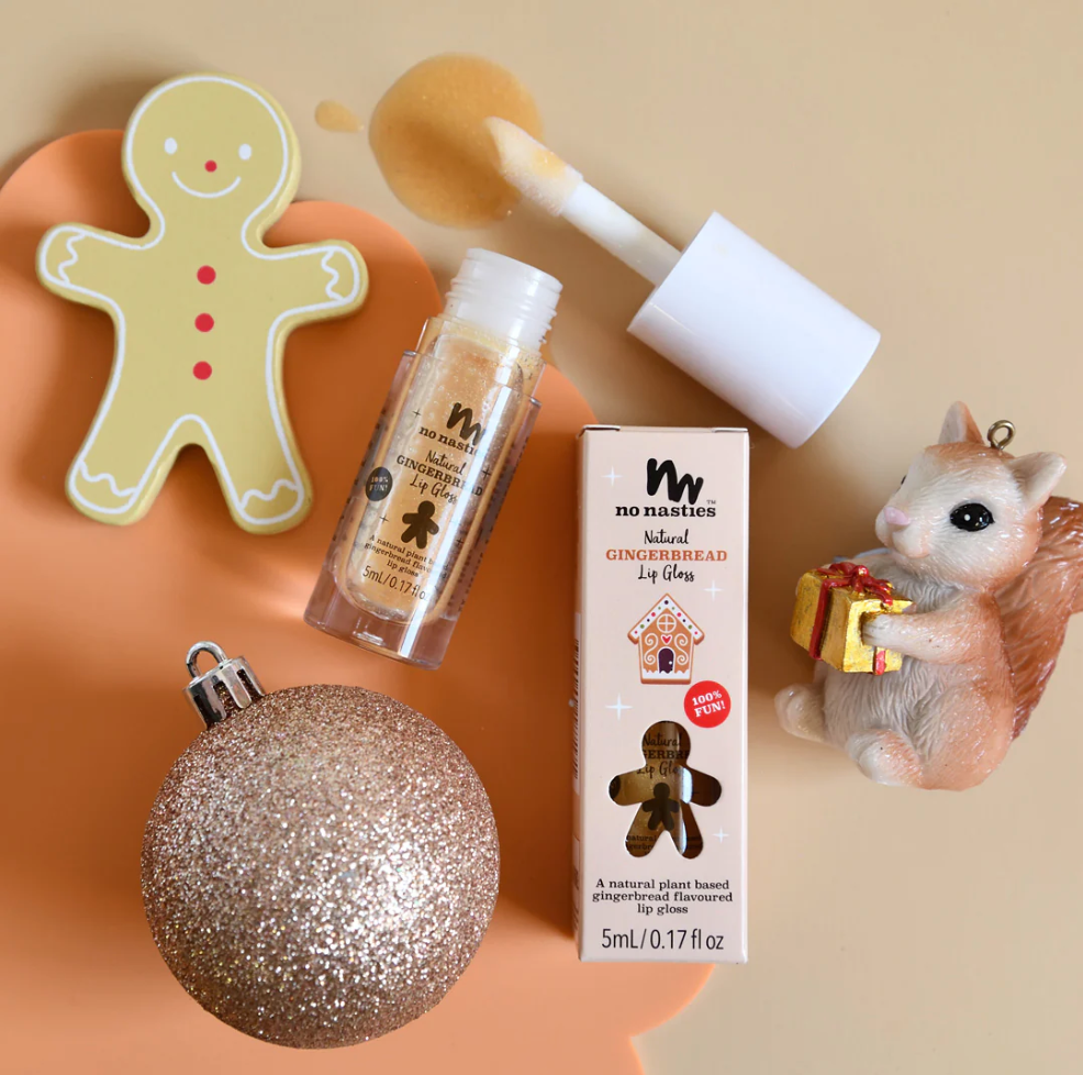 NO NASTIES - NATURAL LIP GLOSS - GINGERBREAD