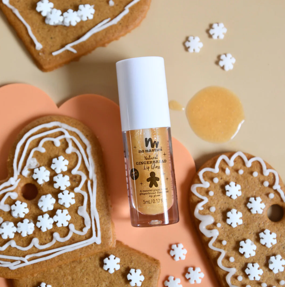 NO NASTIES - NATURAL LIP GLOSS - GINGERBREAD