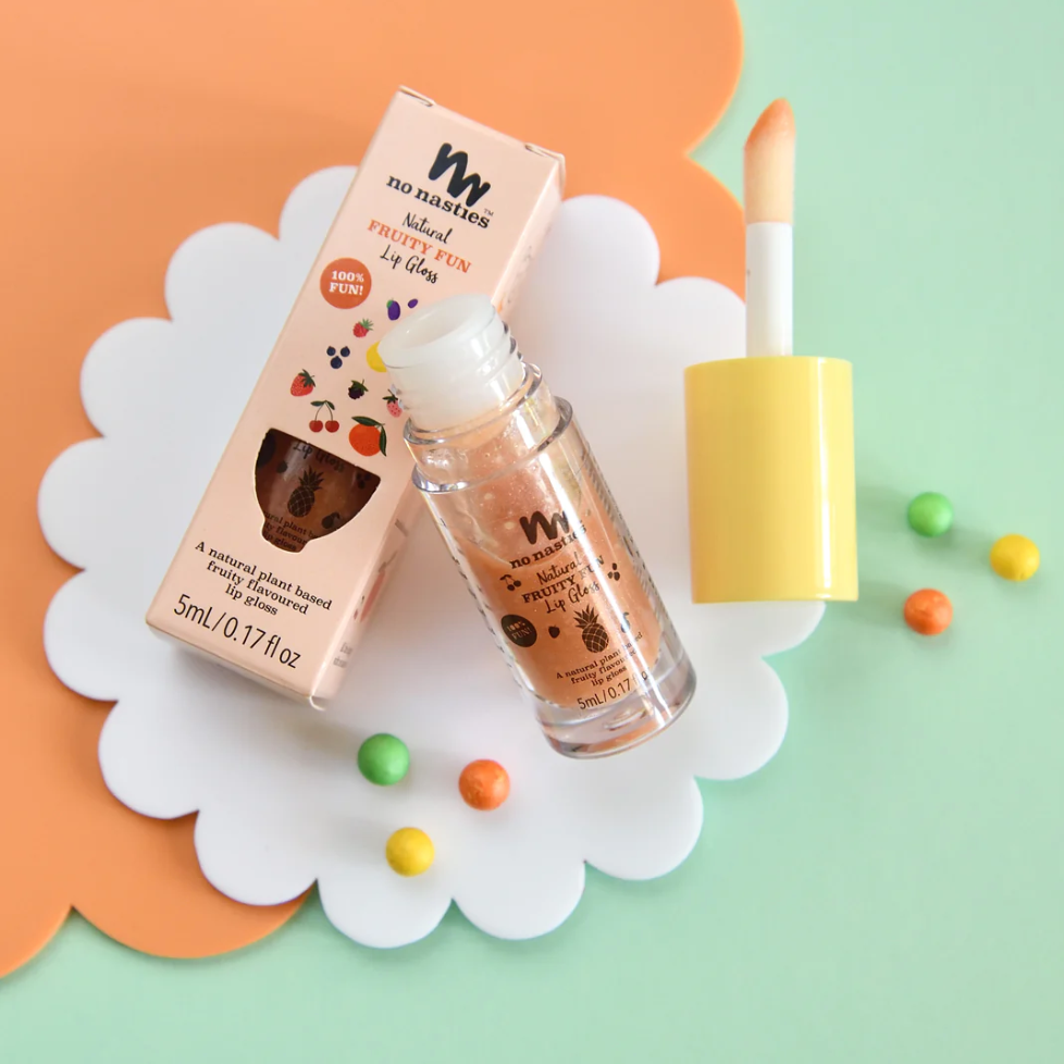 NO NASTIES - NATURAL LIP GLOSS - FRUITY FUN
