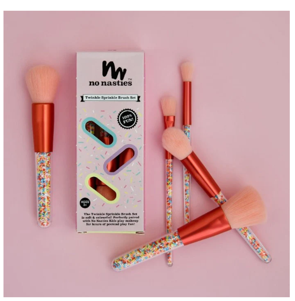 NO NASTIES - TWINKLE SPRINKLE BRUSH SET