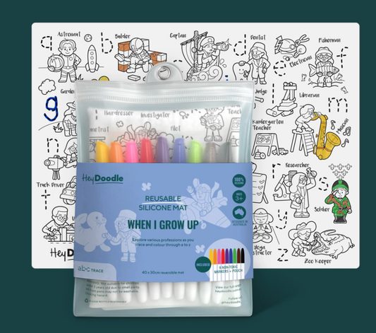 HEY DOODLE PLACEMAT - WHEN I GROW UP