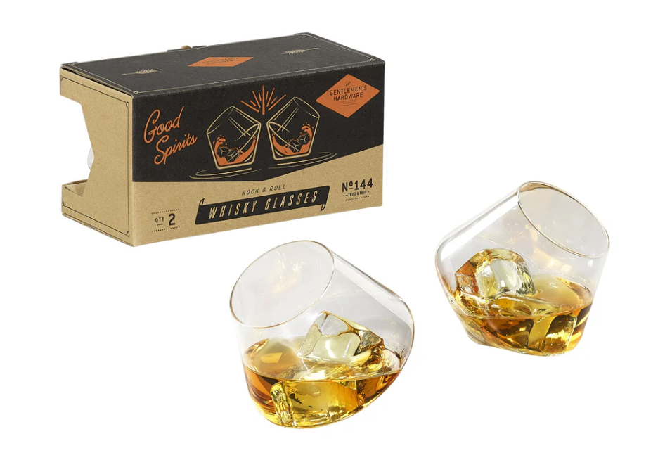 GENTLEMEN'S HARDWARE - SET OF 2 WHISKY GLASSES