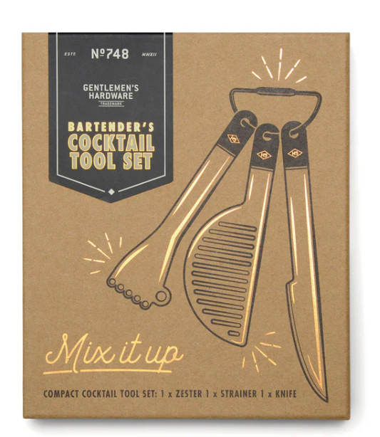 GENTLEMEN'S HARDWARE - COCKTAIL TOOL SET