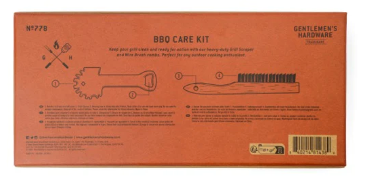 GENTLEMEN'S HARDWARE - BBQ CARE KIT
