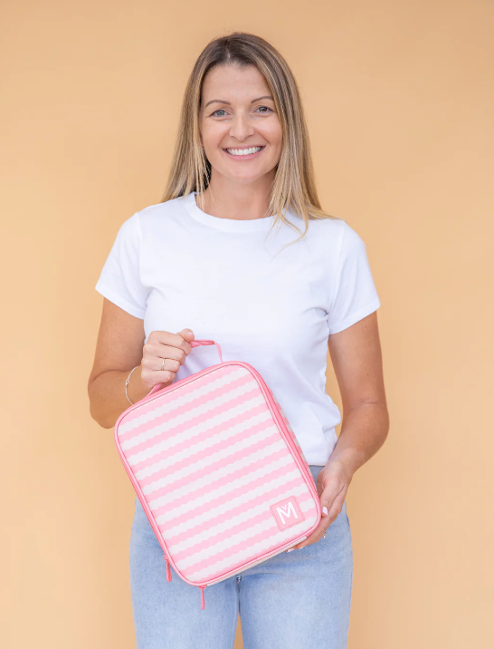 MONTIICO INSULATED LARGE LUNCH BAG - RIPPLE CAMELIA