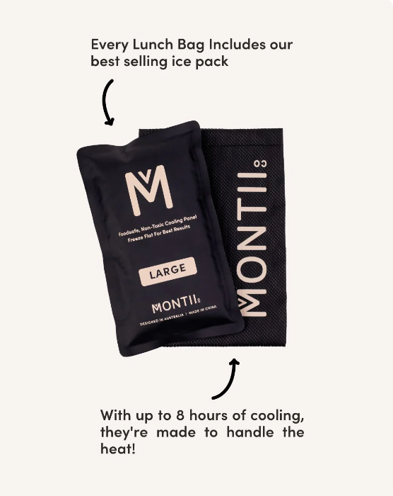 MONTIICO INSULATED LARGE LUNCH BAG - SAFARI