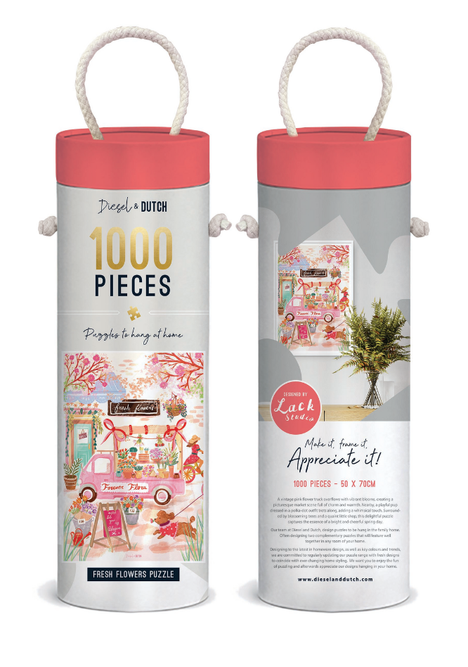 DIESEL & DUTCH - FRESH FLOWERS PUZZLE