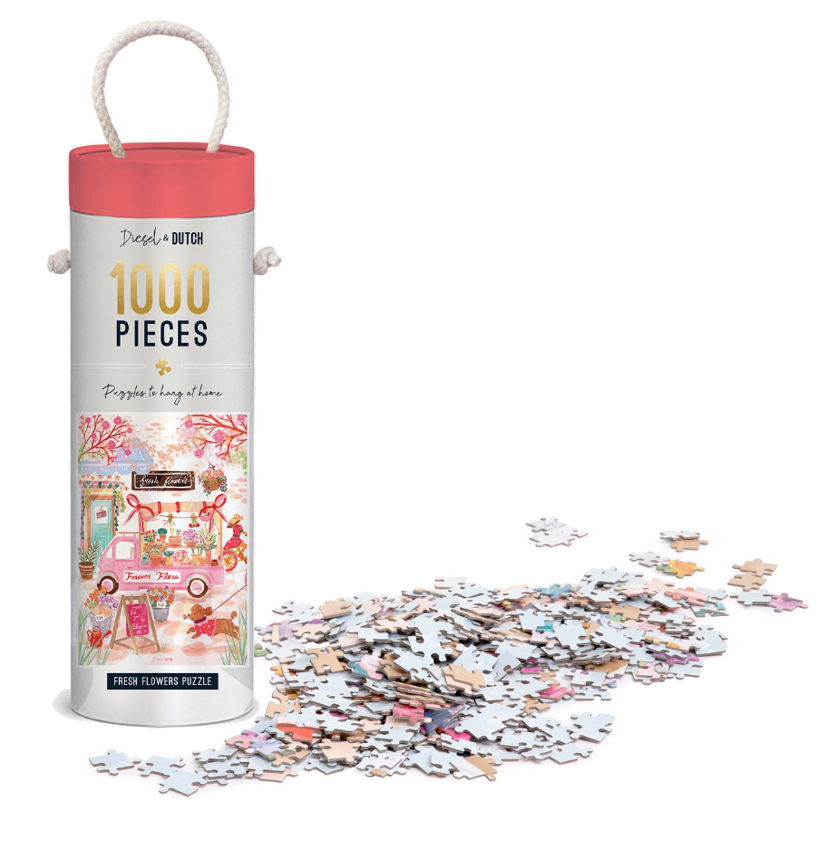 DIESEL & DUTCH - FRESH FLOWERS PUZZLE