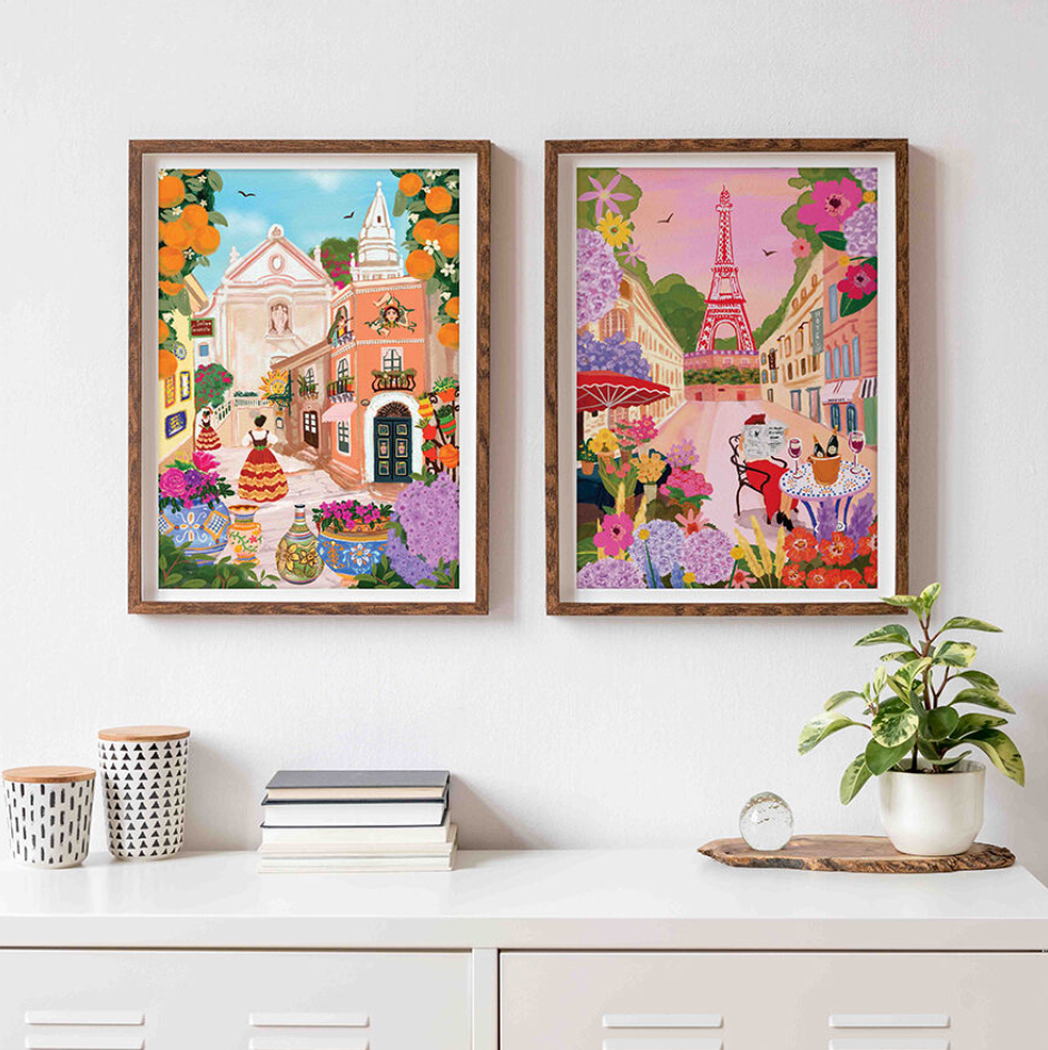 DIESEL & DUTCH - PARIS IN BLOOM PUZZLE