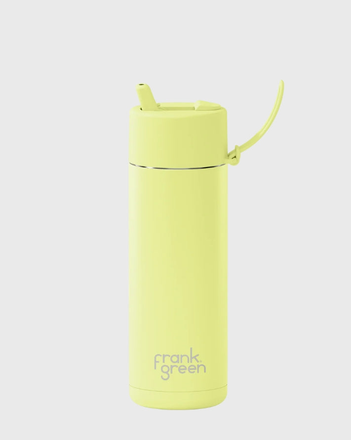 FRANK GREEN CERAMIC REUSABLE BOTTLE 595ml - STAR GLOW