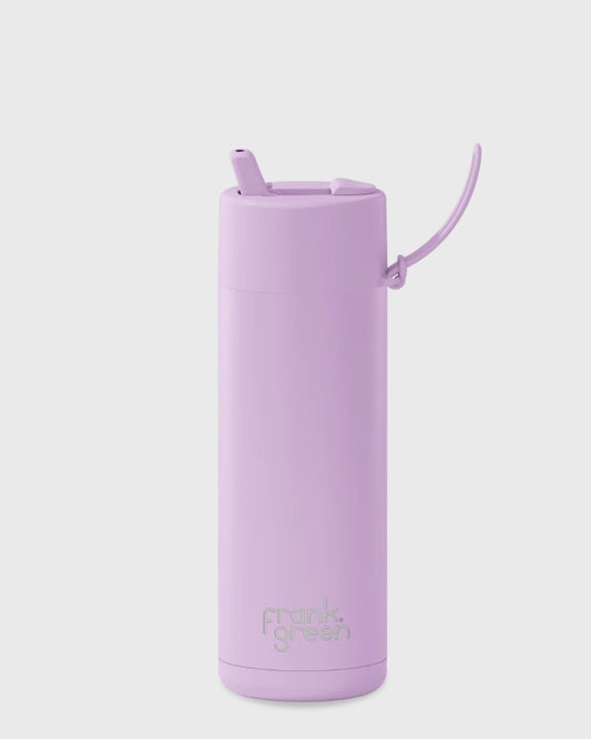 FRANK GREEN CERAMIC REUSABLE BOTTLE 595ml - LILAC