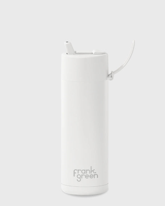 FRANK GREEN CERAMIC REUSABLE BOTTLE 595ml - CLOUD