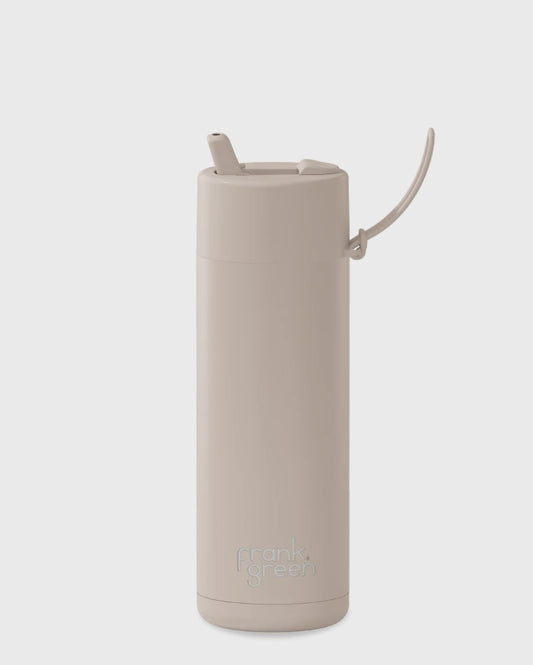 FRANK GREEN CERAMIC REUSABLE BOTTLE 595ml - MOON DUST
