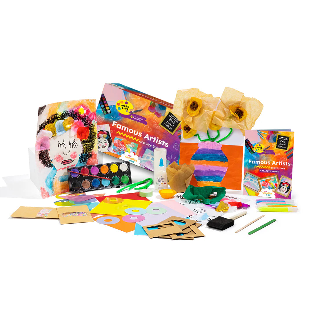 MY CREATIVE BOX - FAMOUS ARTISTS ACTIVITY BOX