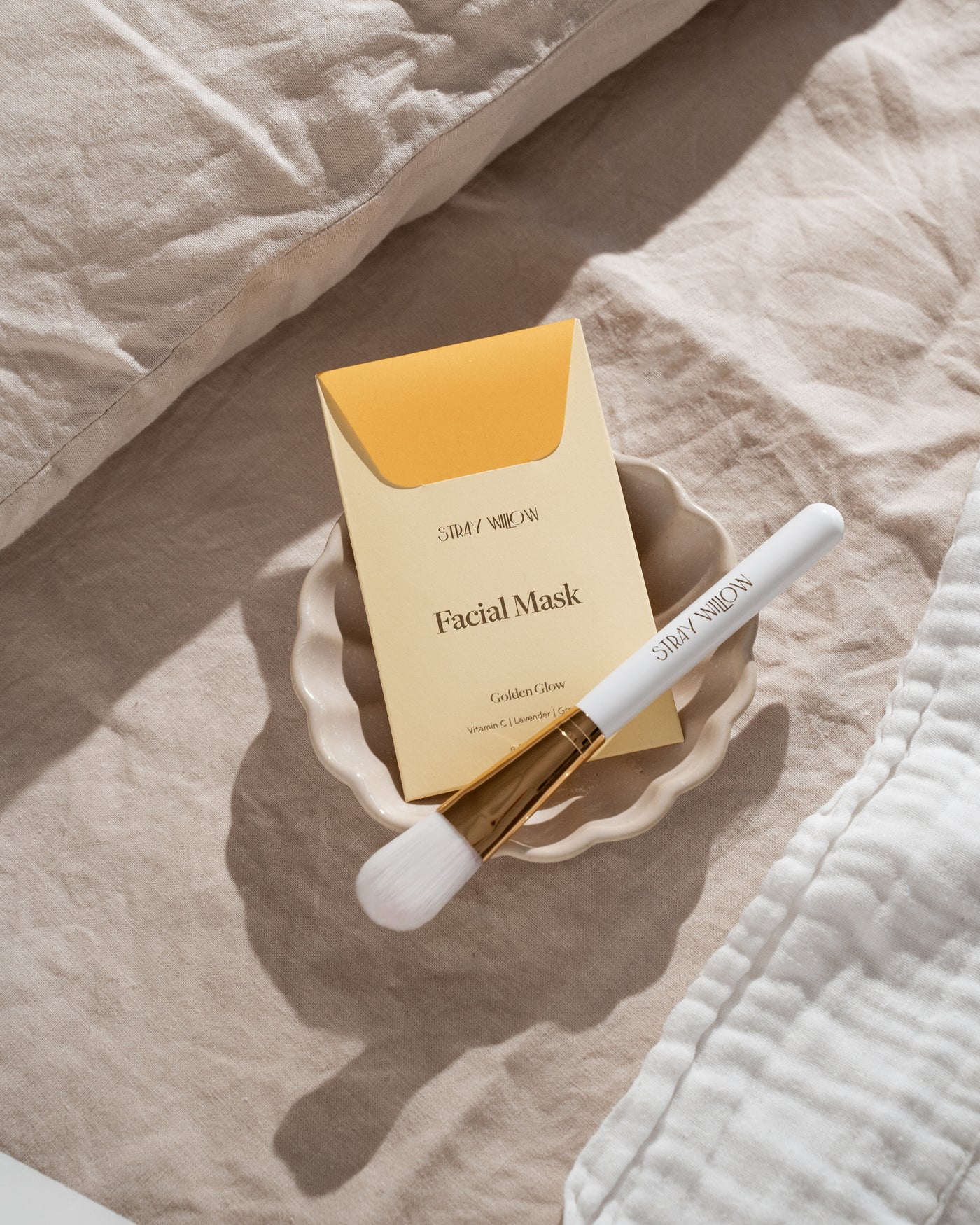 STRAY WILLOW - FACIAL MASK - GOLDEN GLOW