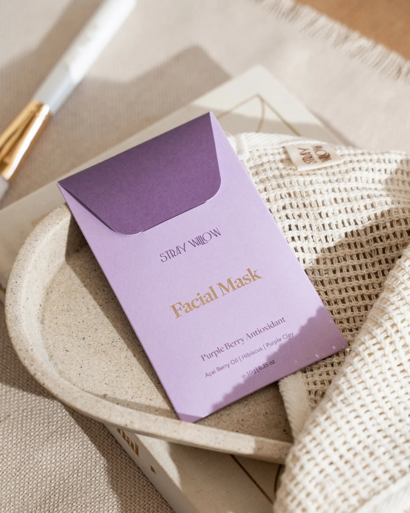 STRAY WILLOW - FACIAL MASK - PURPLE BERRY ANTIOXIDANT