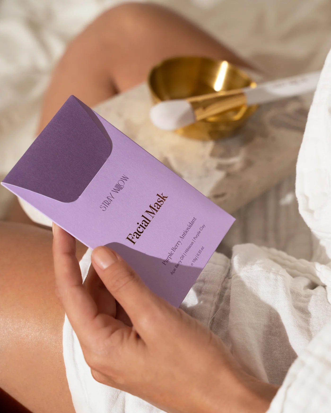 STRAY WILLOW - FACIAL MASK - PURPLE BERRY ANTIOXIDANT