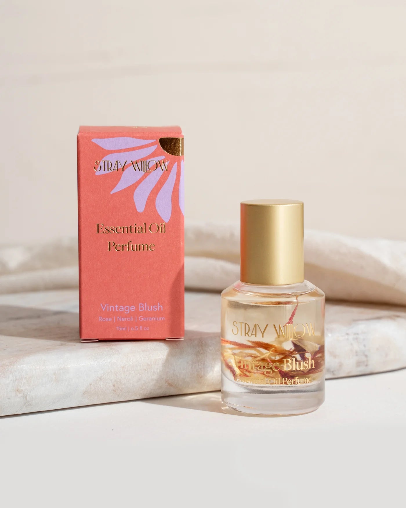 STRAY WILLOW - ESSENTIAL OIL PERFUME - VINTAGE BLUSH