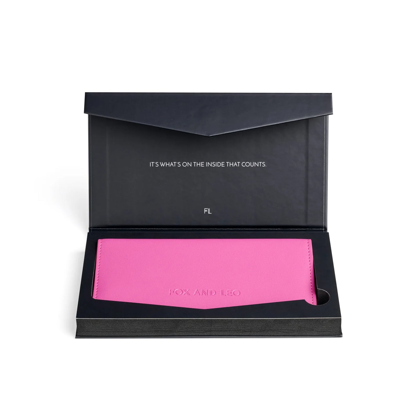 FOX AND LEO SWALLET - HOT PINK