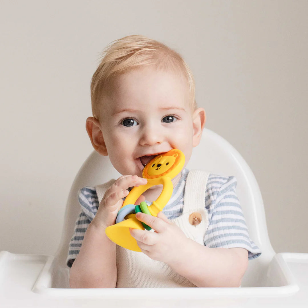 TIGERTRIBE TOY - HIGH CHAIR BUDDY - SILICONE LION