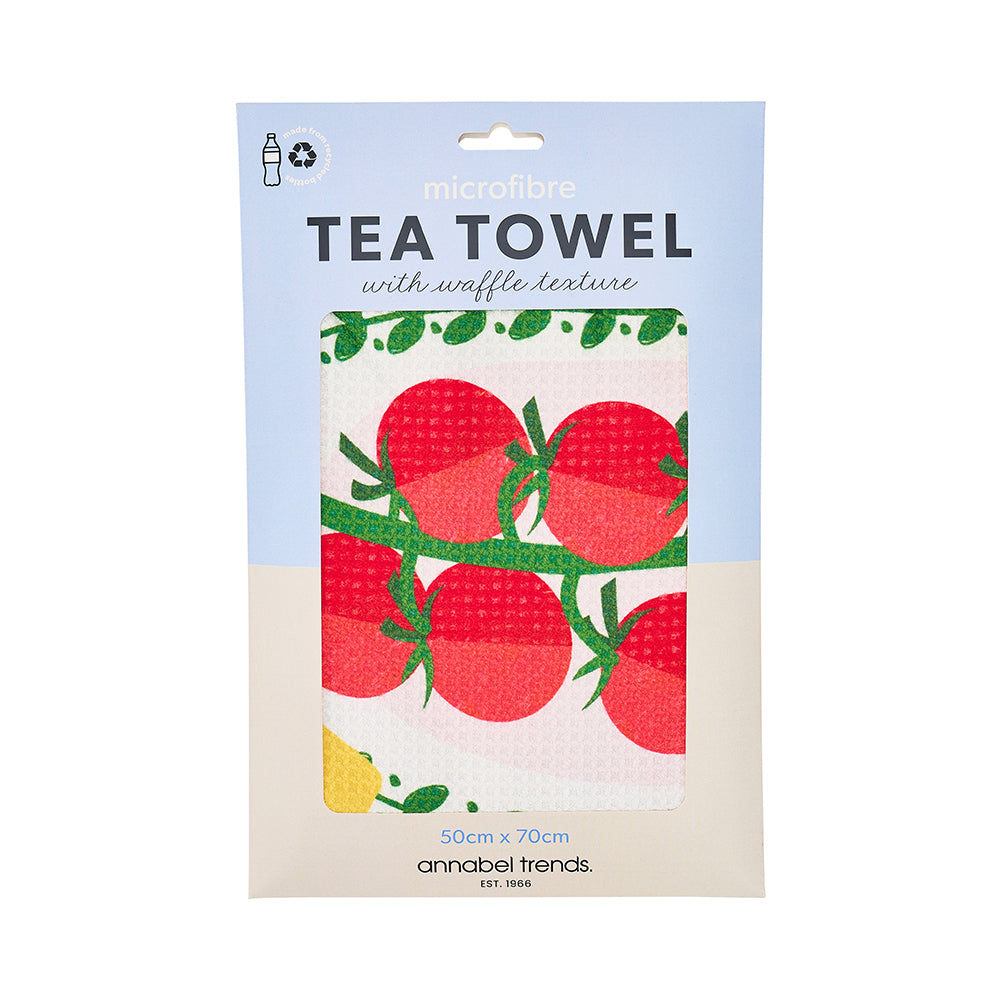 ANNABEL TRENDS MICROFIBRE TEA TOWEL - TASTE OF SICILY