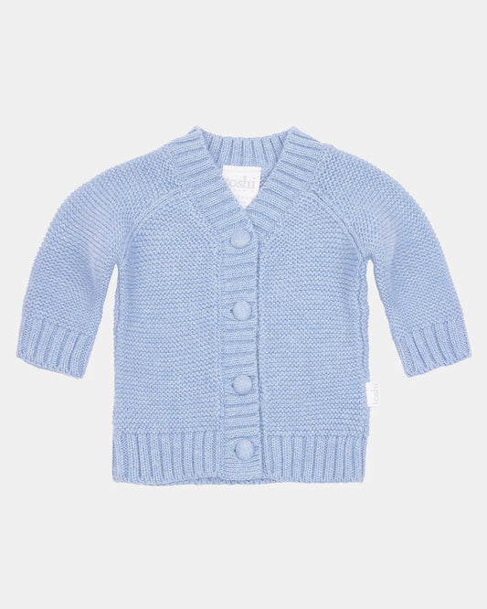 TOSHI - ORGANIC CARDIGAN ANDY - SEABREEZE