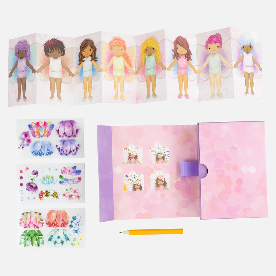 TIGERTRIBE - CRAFT - MINI TRANSFER MAGIC - FLOWER FAIRIES