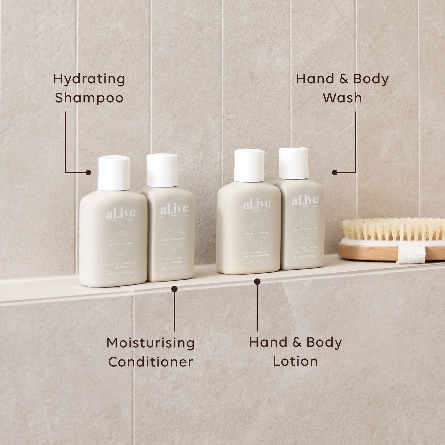 AL.IVE HAIR & BODY TRAVEL PACK