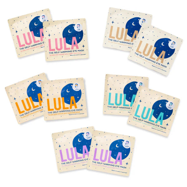 LULA SELF WARMING EYE MASK - MIXED BOX OF 10