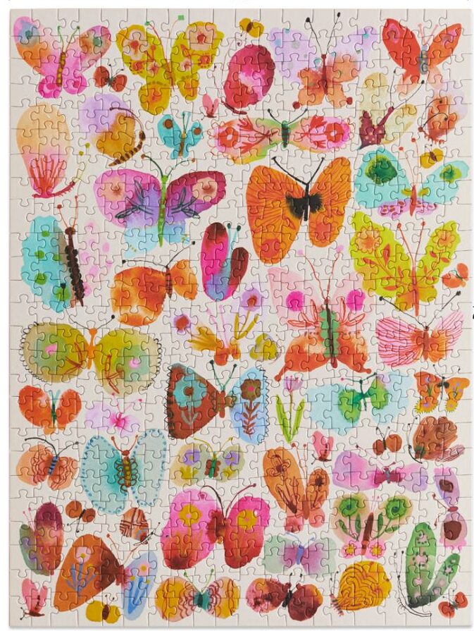 WERKSHOPPE 500 PIECE PUZZLE - BUTTERFLIES