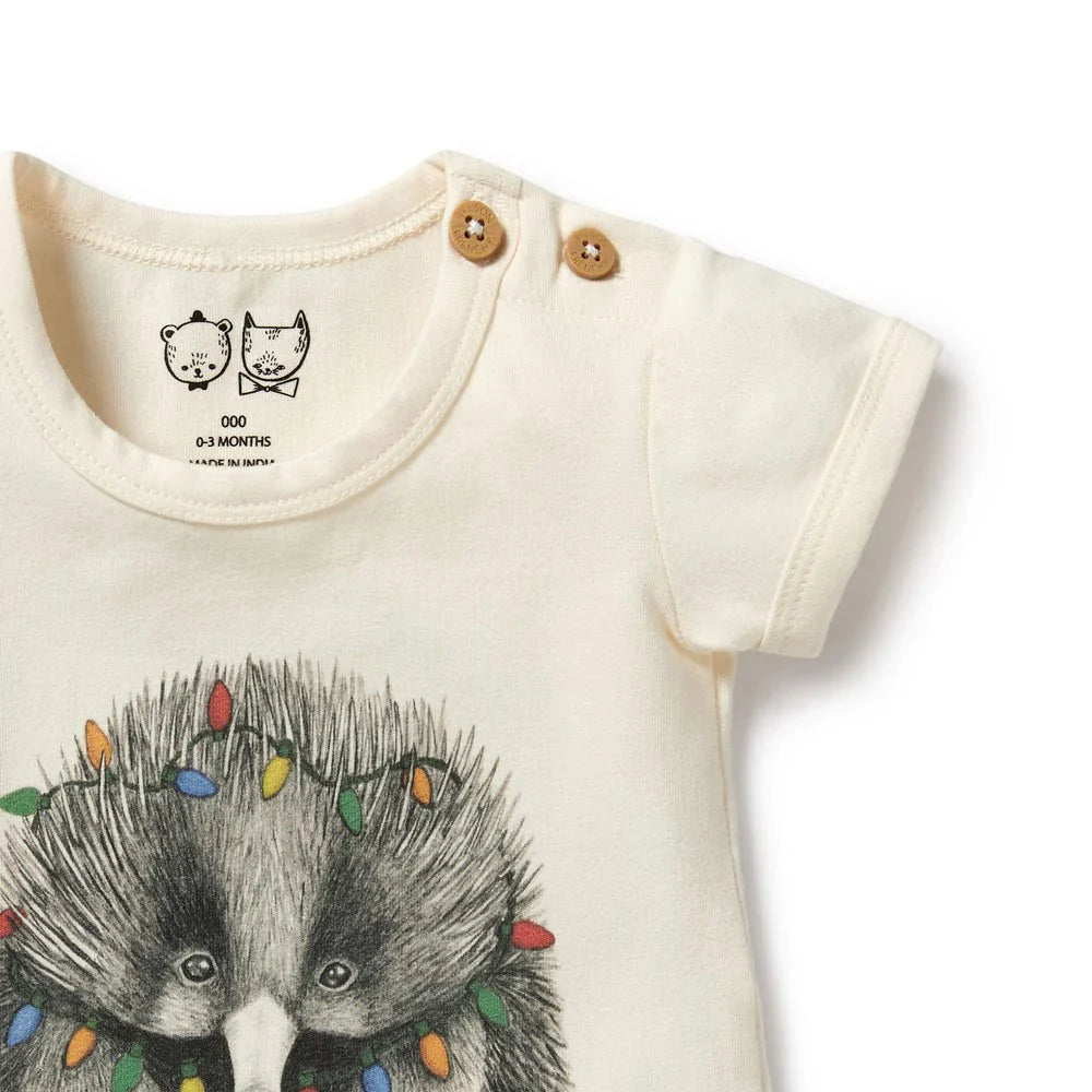 WILSON & FRENCHY - PUGGLE ORGANIC BODYSUIT
