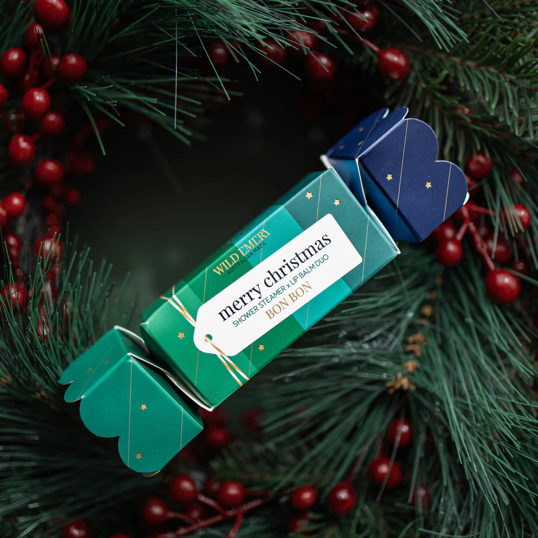 FESTIVE WILD EMERY BON BON - MERRY CHRISTMAS