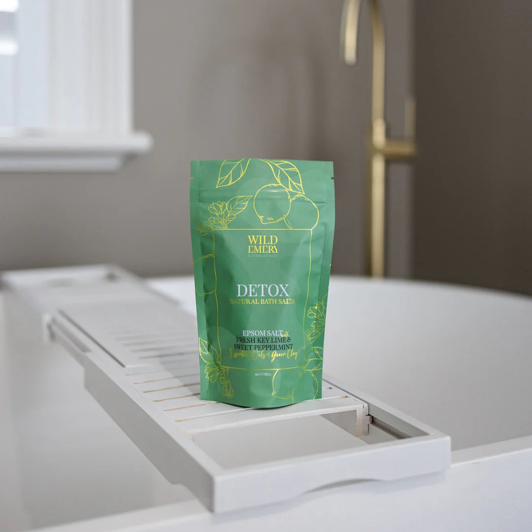 WILD EMERY NATURAL BATH SALTS - DETOX