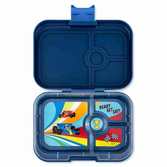 YUMBOX PANINO - MONTE CARLO BLUE RACE CAR TRAY
