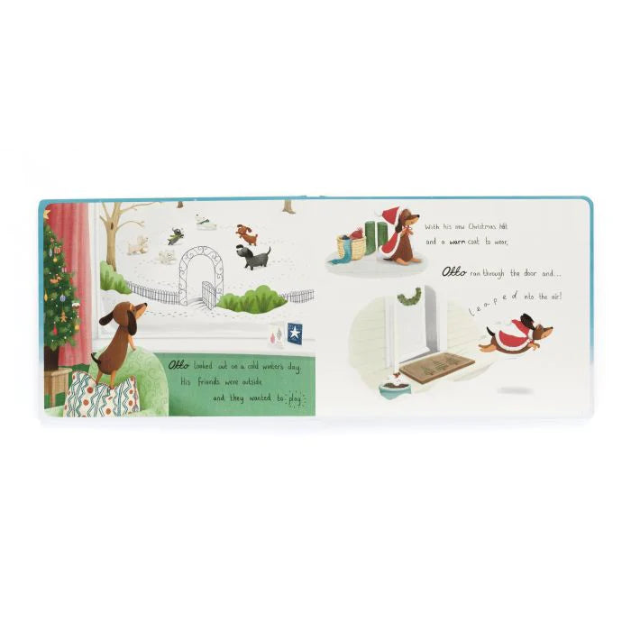 FESTIVE JELLYCAT BOOKS - OTTO'S SNOWY CHRISTMAS