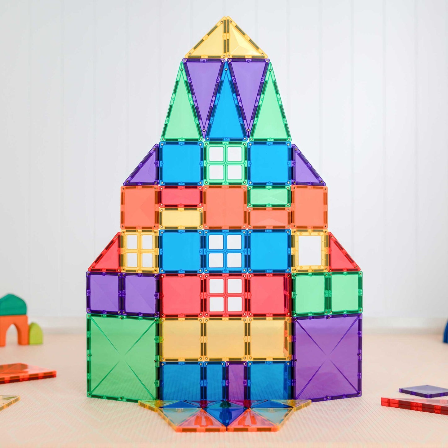 CONNETIX TILES - RAINBOW CREATIVE PACK (102 pieces)