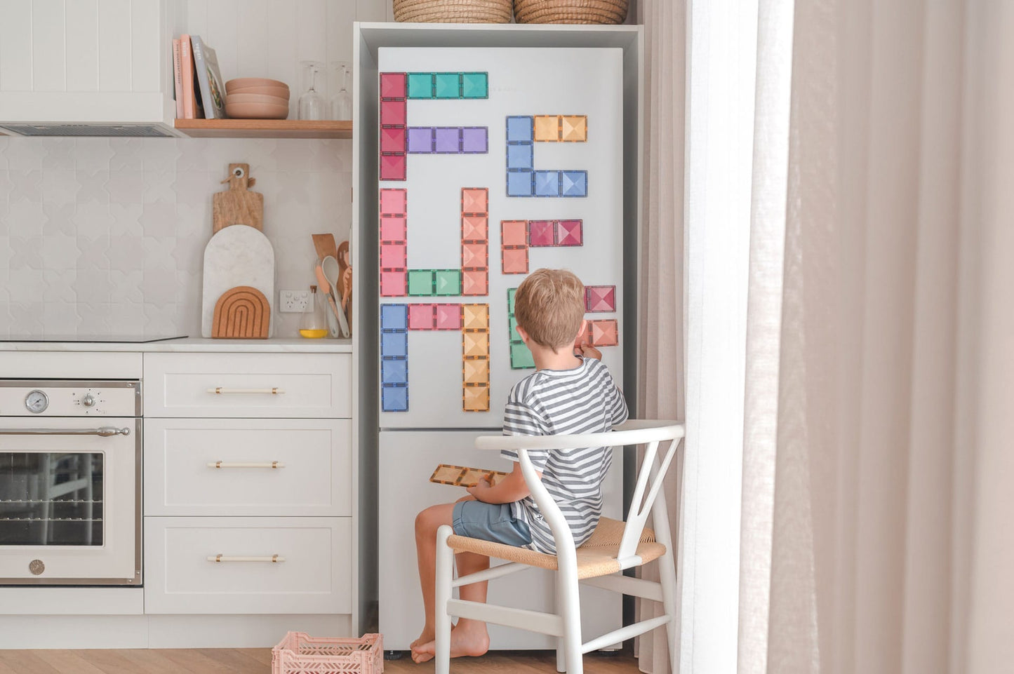 CONNETIX TILES - PASTEL RECTANGLE PACK (24 pieces)