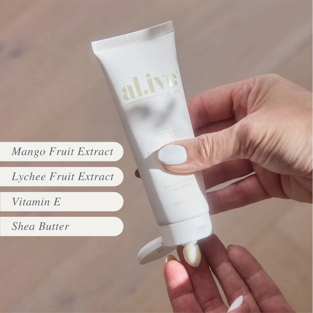 AL.IVE HAND CREAM - MANGO & LYCHEE