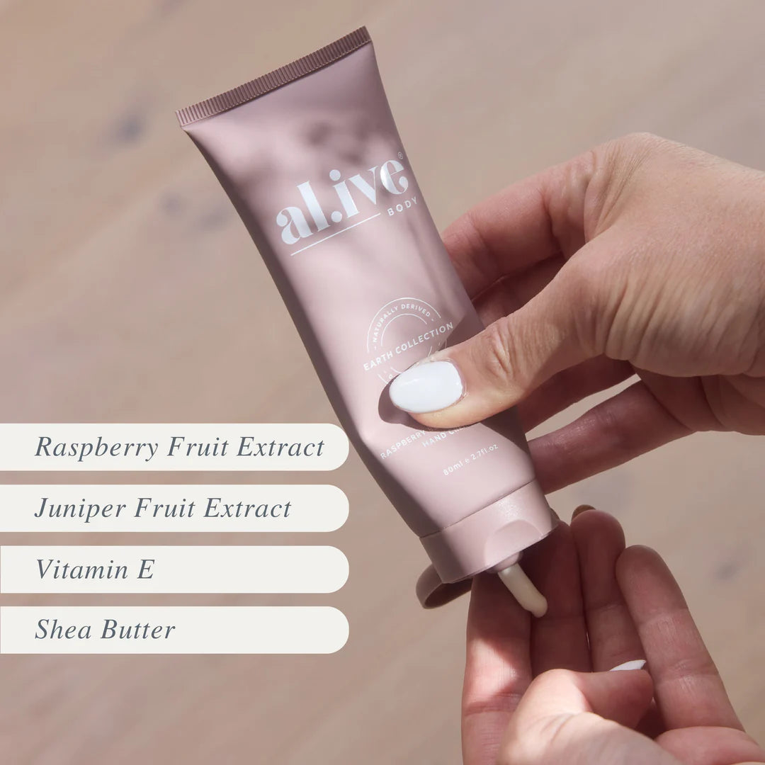 AL.IVE HAND CREAM - RASPBERRY BLOSSOM & JUNIPER